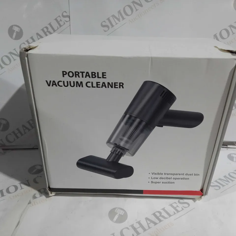 BOXED PORTABLE VACUUM CLEANER