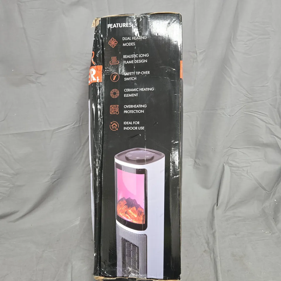 HOMESMART TOWER HEATER – PORTABLE ELECTRIC SPACE HEATER, BOXED