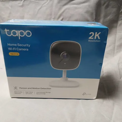 TP-LINK TAPO C110 HOME SECURITY WI-FI CAMERA – 2K RESOLUTION, BOXED