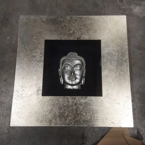 BOXED FRAMED BUDDHA WALL DCOR
