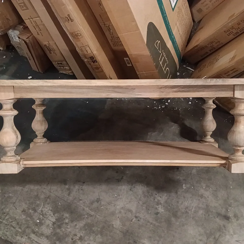 DUNELM BRIDGET COFFEE TABLE - WHITEWASH