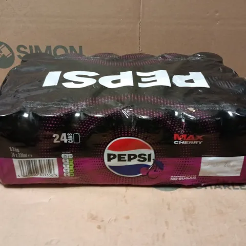 PEPSI CHERRY 24-CAN PACK 330ML  (NO SUGAR)