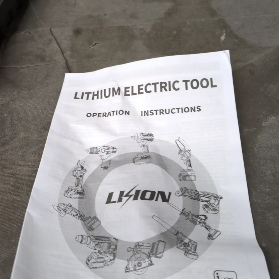 CHENTIANXIA LITHIUM ELECTRIC TOOL CORDLESS DRILL KIT IN HARD CASE