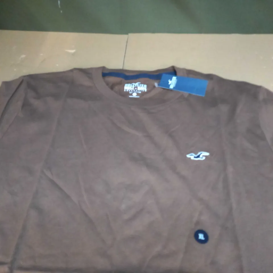 HOLLISTER LOGO T-SHIRT SIZE XL