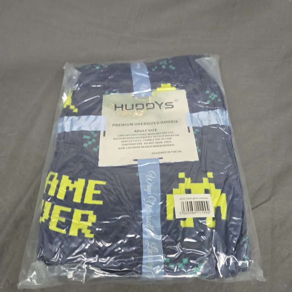 HUDDYS SEALED PREMIUM OVERSIZED HOODIE - GAME MACHINE