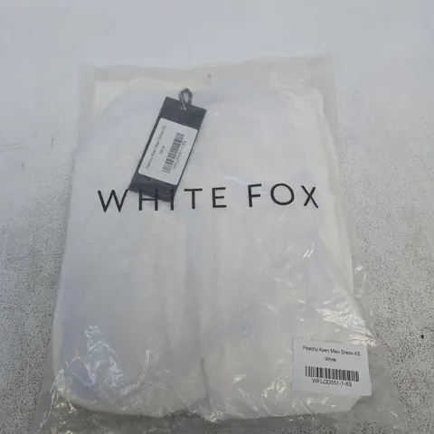 WHITE FOX PEACHY KEEN MAXI DRESS – SIZE XS