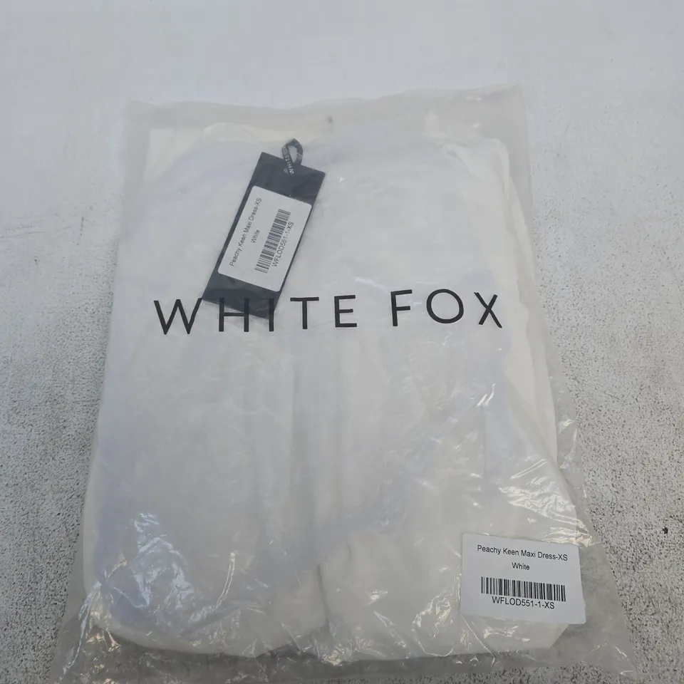 WHITE FOX PEACHY KEEN MAXI DRESS – SIZE XS