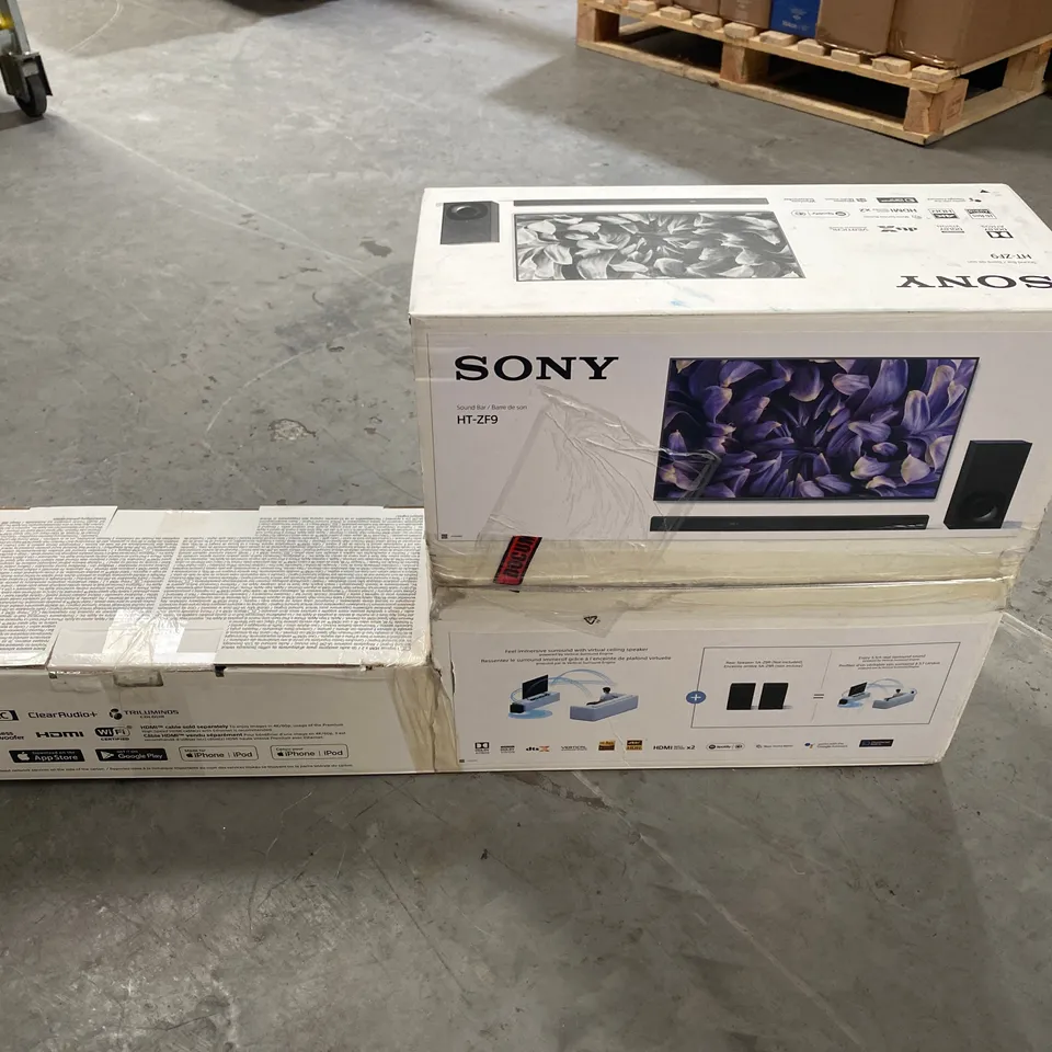 BOXED SONY HT-ZF9 SOUND BAR