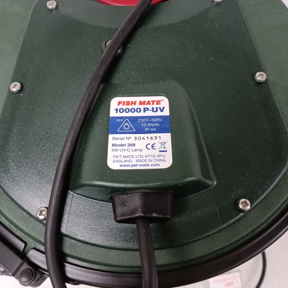 FISH MATE 10000 P-UV UV-C POND LAMP, 230V, IP44, 9W – MODEL 266