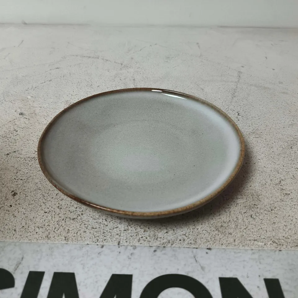 BLUE CELADON GLAZE CERAMIC PLATE – X6