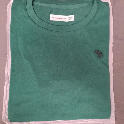 ABERCROMBIE KIDS T-SHIRT IN GREEN SIZE 9/10 YEARS