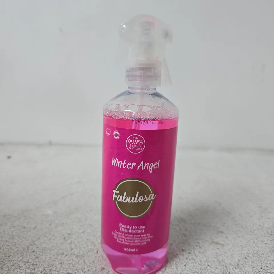 FABULOSA WINTER ANGEL DISINFECTANT SPRAY – APPROX 6 BOTTLES