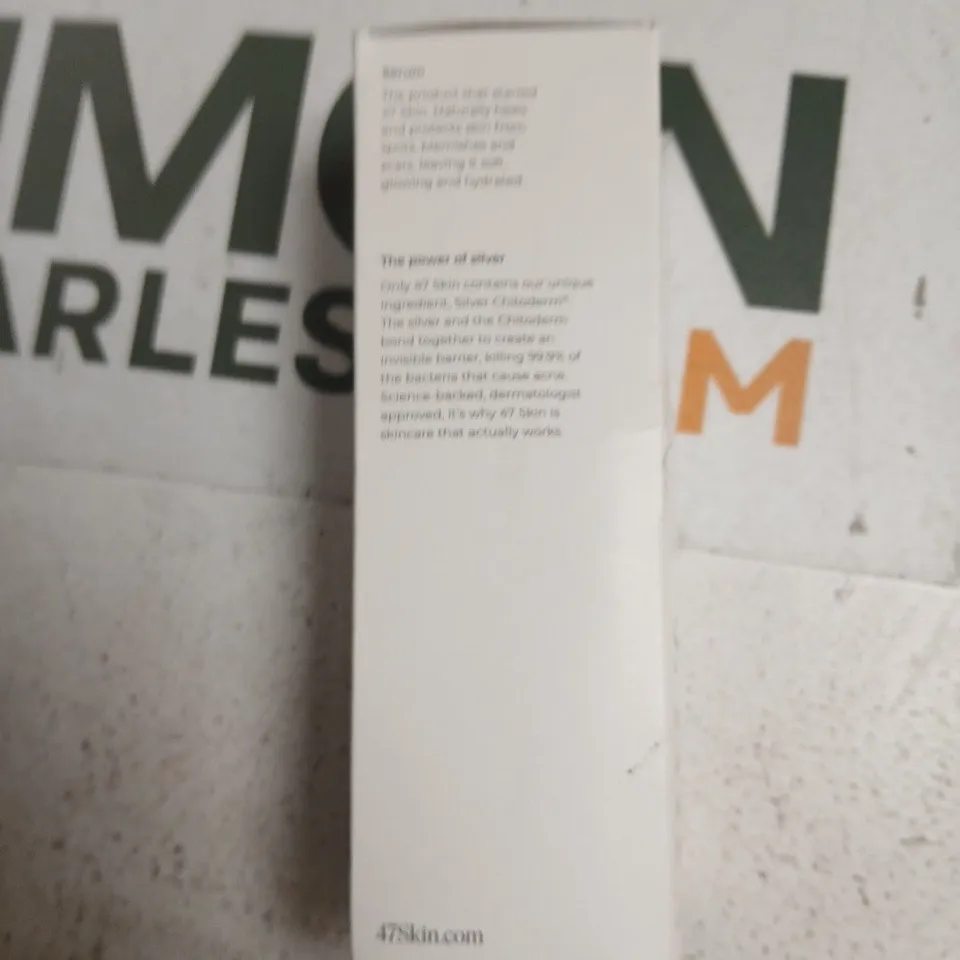 47SKIN SERUM – ANTI-BLEMISH & SCAR REPAIR, ENRICHED WITH SILVER CHITODERM 100ML