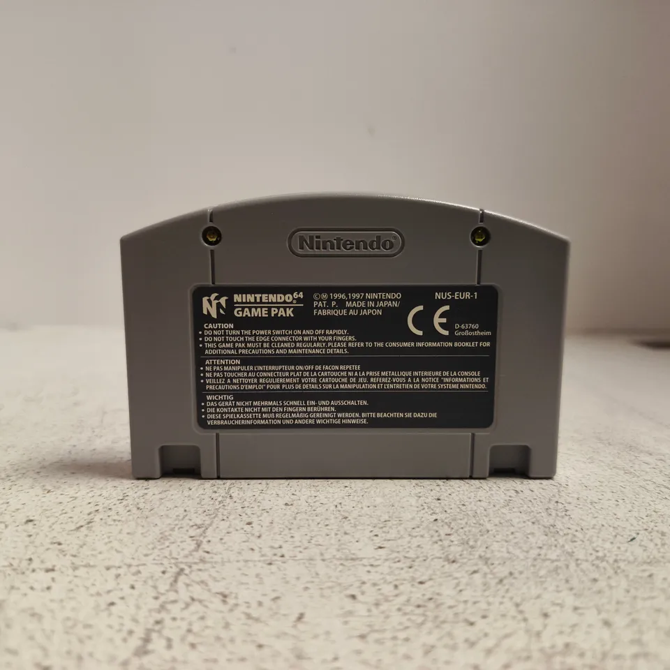 NINTENDO 64 GAME CARTRIDGE – GOLDENEYE 007 