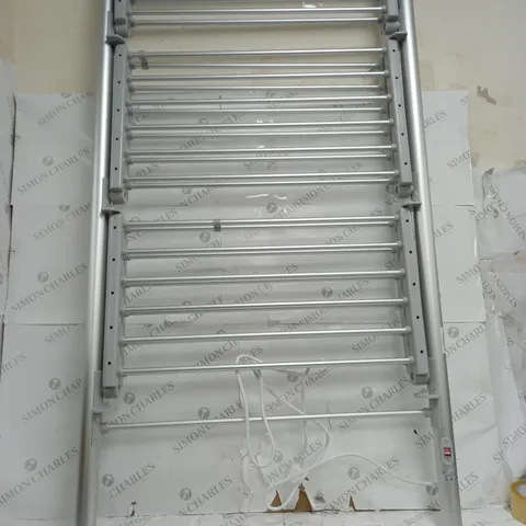 BOXED OUTLET ORGANISED OPTIONS 3 TIER HEATED AIRER WITH 21M DRYING SPACE - COLLECTION ONLY