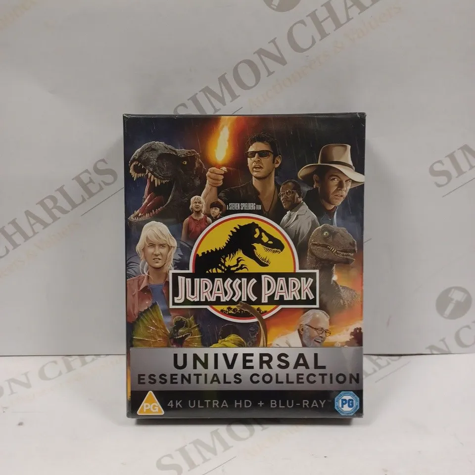 SEALED JURASSIC PARK UNIVERSAL ESSENTIALS COLLECTION BLU-RAY
