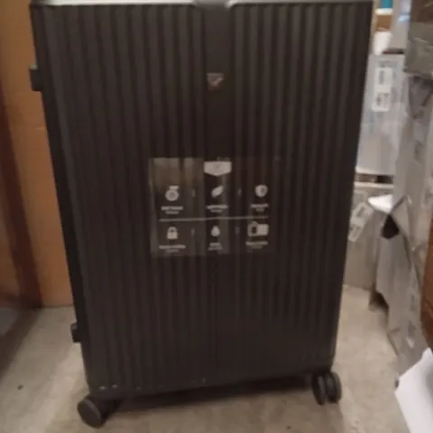 BRAND NEW LUGG AIR GLIDE 28 INCH TRAVEL SUITCASE GUN METAL