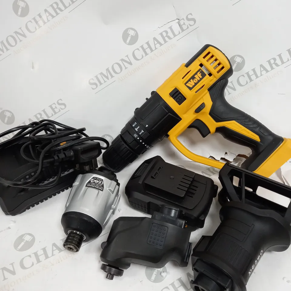 WOLF 18V 4-IN-1 LI-ION WORK BUDDY