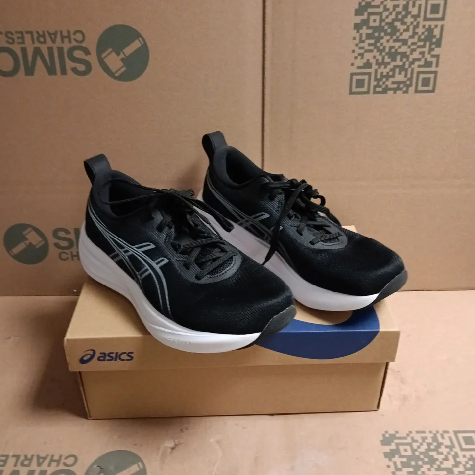 ASICS GEL-PULSE 17 WOMEN’S RUNNING SHOES – BLACK/GRAVEL, UK 6.5 (US 8.5)