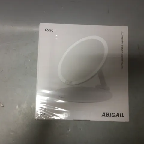 BOXED AND SEALED FANCII ABIGAIL RECHARGEABLE FOLDABLE TRAVEL MIRROR