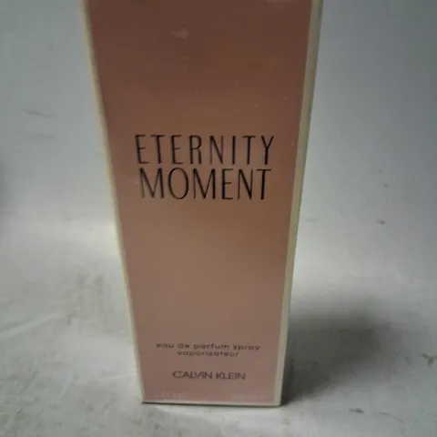 BOXED CALVIN KLEIN ETERNITY MOMENT EAU DE PARFUM 50ML