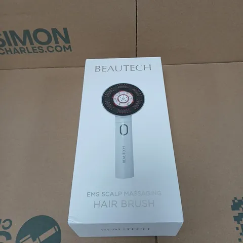 BEAUTECH EMS SCALP MASSAGING HAIR BRUSH BOXED