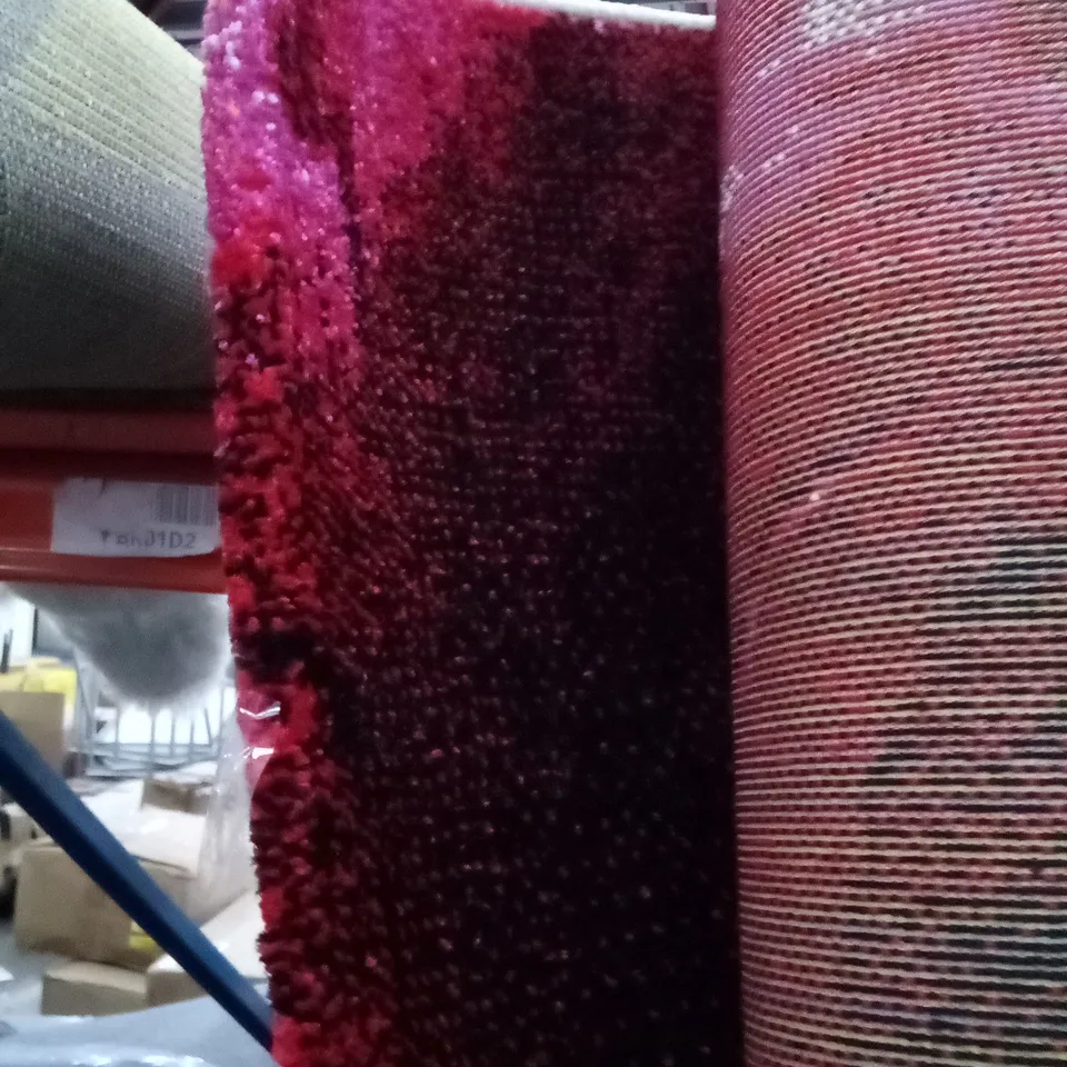RED BLACK RUG 200 * 290CM