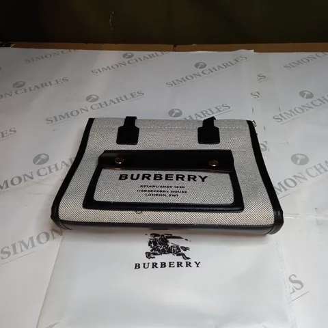BURBERRY LONDON GREY BAG