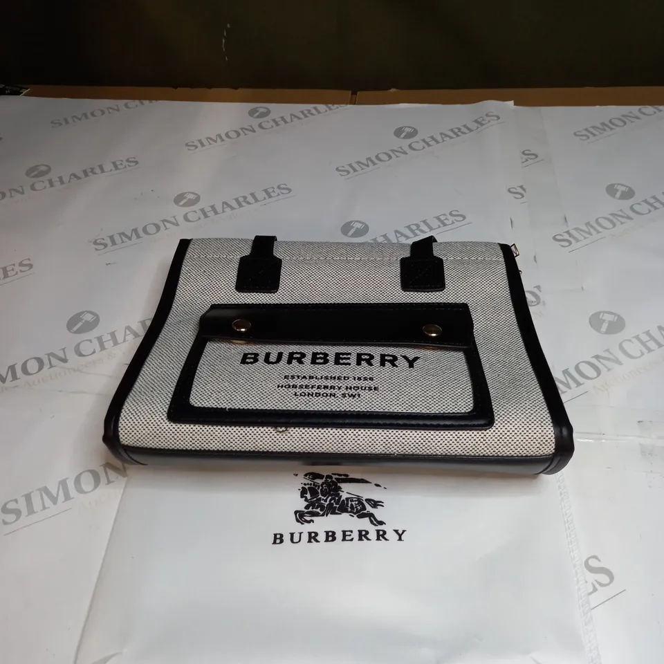 BURBERRY LONDON GREY BAG 