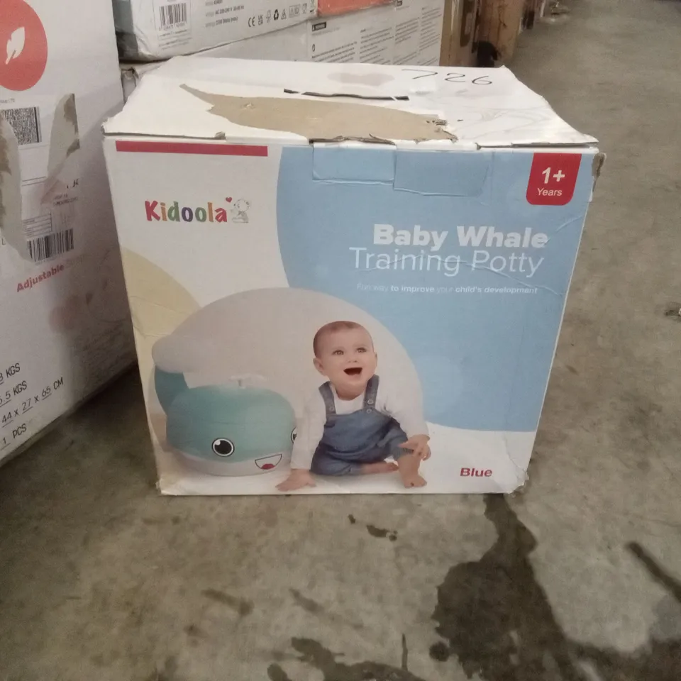 KIDOOLA BABY WHALE TRAINING POTTY 