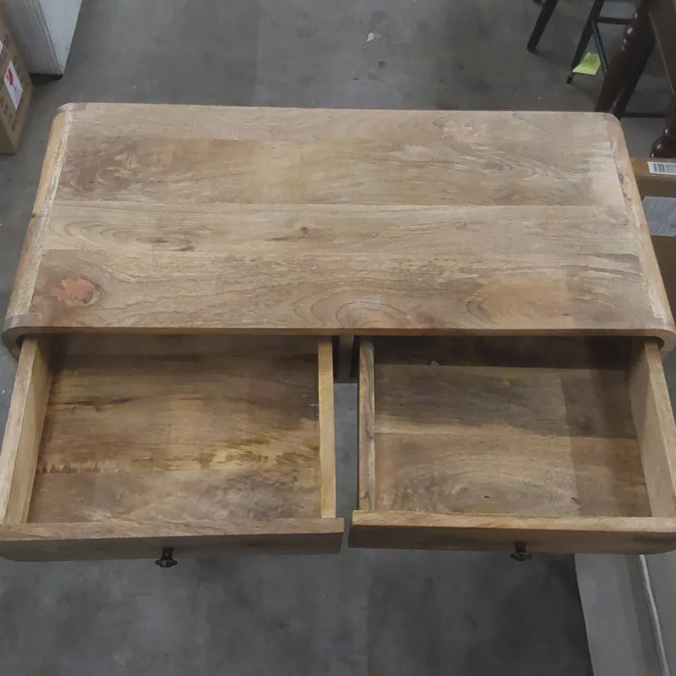 DESIGNER WOODEN CONSOLE TABLE