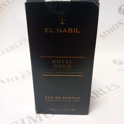 BOXED EL NABIL ROYAL GOLD EAU DE PARFUM 50ML
