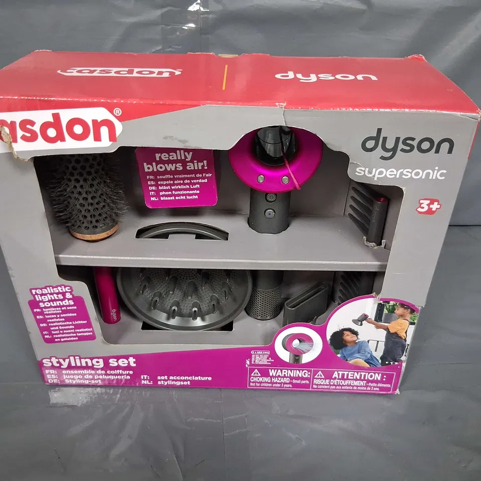 BOXED CASDON DYSON SUPERSONIC STYLING SET