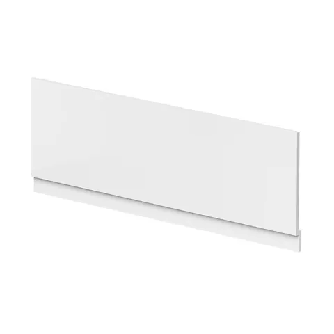 BOXED WHITE GLOSS WATERPROOF BATH PANEL 1700MM - 5060500641955