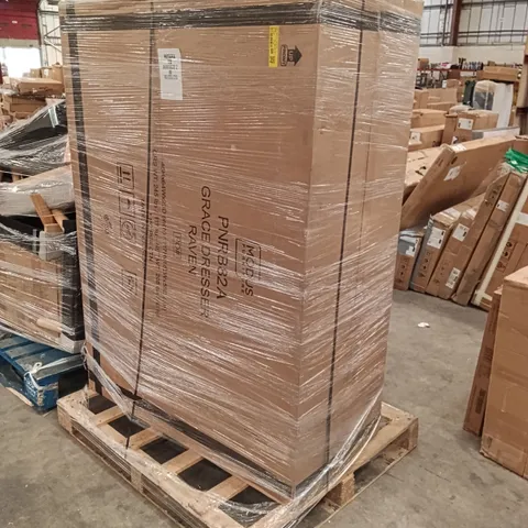 BOXED MODUS FURNITURE GRACE DRESSER - RAVEN (1 BOX/PALLET)