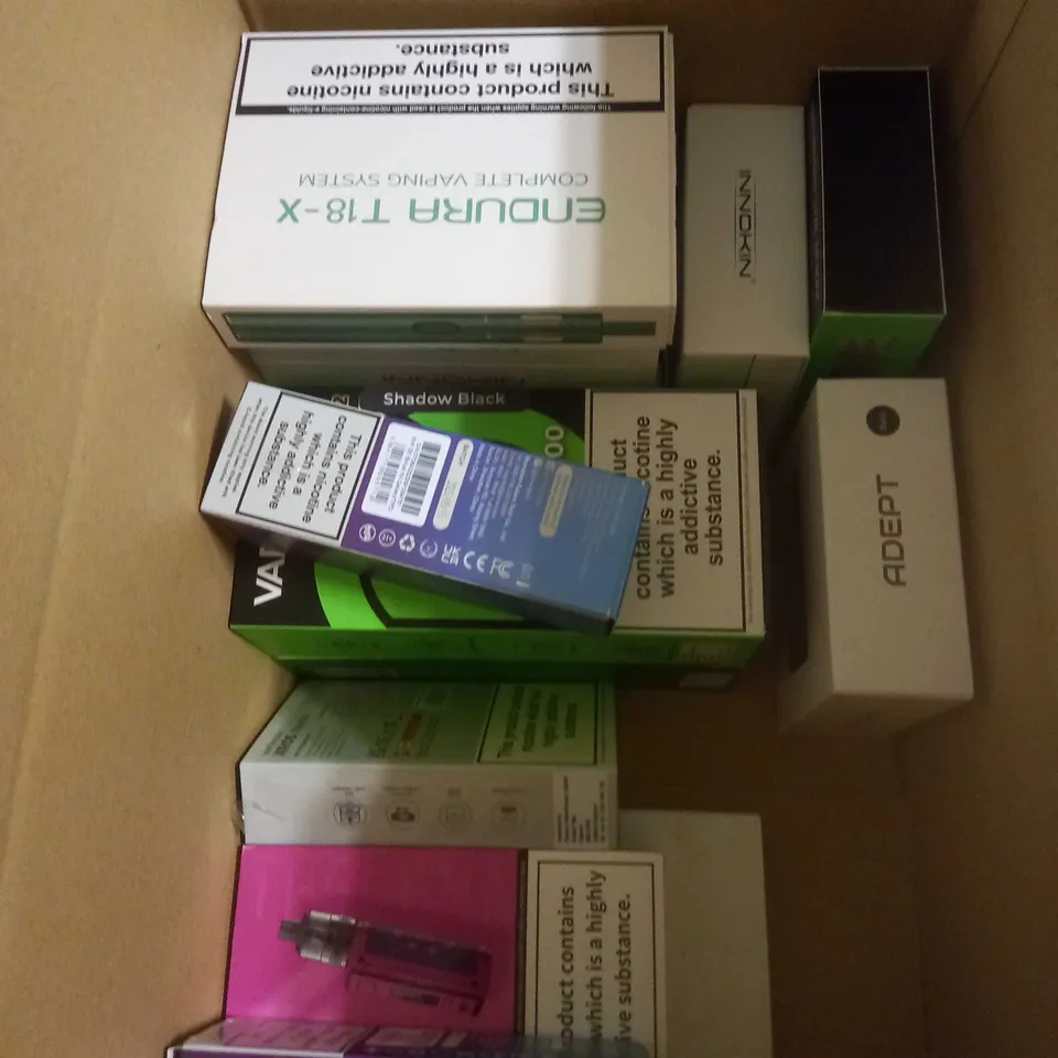 APPROXIMATELY 20 BOXED E-CIGARETTES TO INCLUDE ASPIRE, VAPORESSO, INNOKIN ETC 