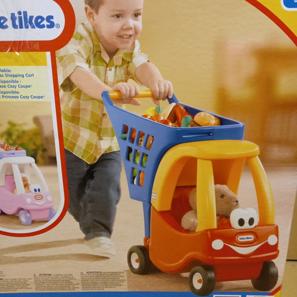 LITTLE TIKES COZY COUPE SHOPPING CART