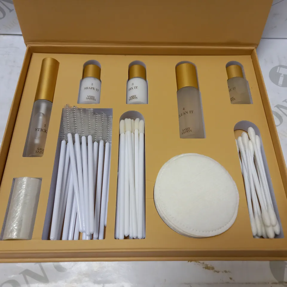 SASSY SAINTS DIY AT HOME BROW LAMINATION KIT