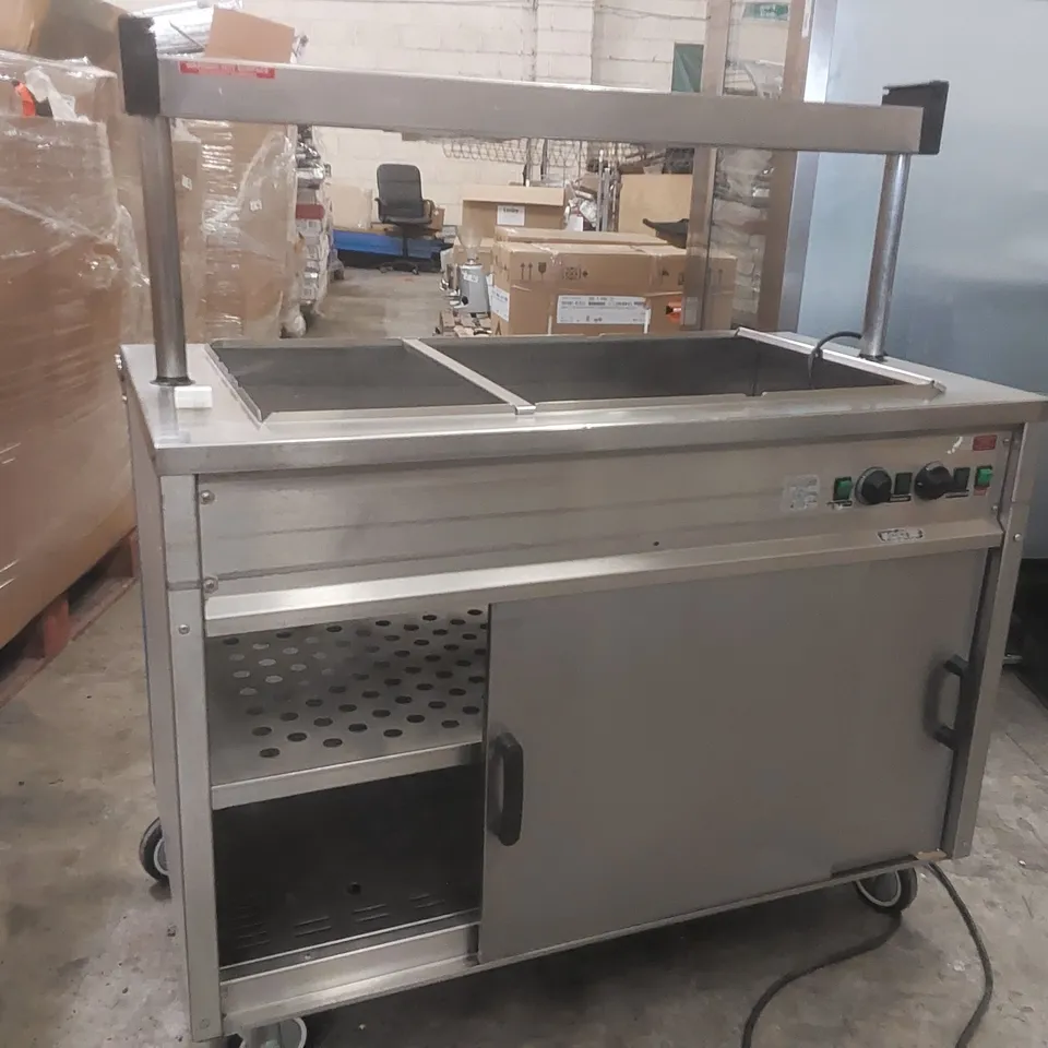 MOFFAT MOBILE HOT CUPBOARD/BAIN MARIE/GANTRY UNIT