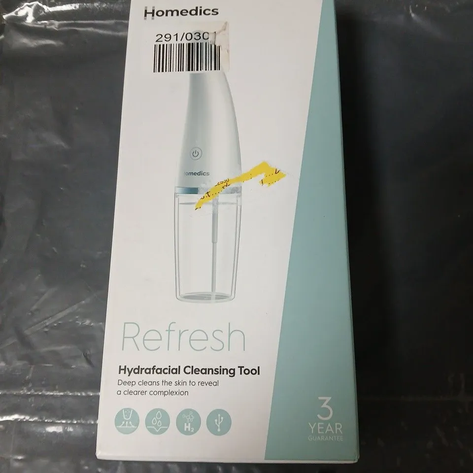 HOMEDICS REFRESH HYDRAFACIAL CLEANSING TOOL