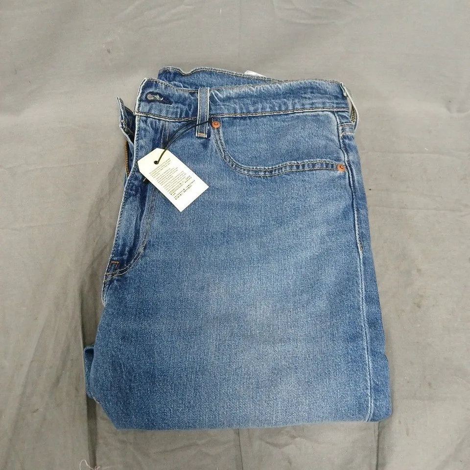LEVI'S 512 SLIM TAPER JEANS – UK 36 (W36/L32), BLUE DENIM