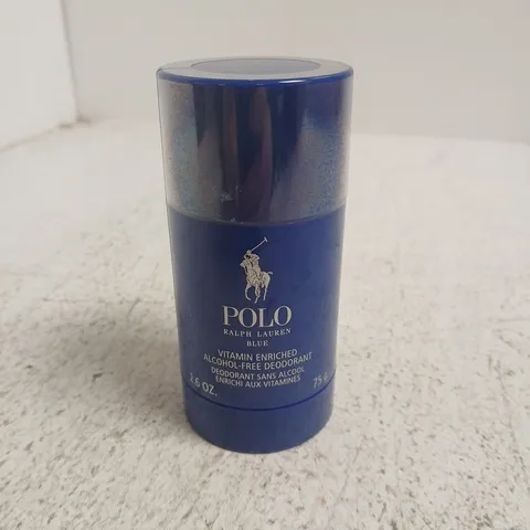 POLO RALPH LAUREN BLUE DEODORANT STICK – VITAMIN ENRICHED, 75G X12 (BOXED)