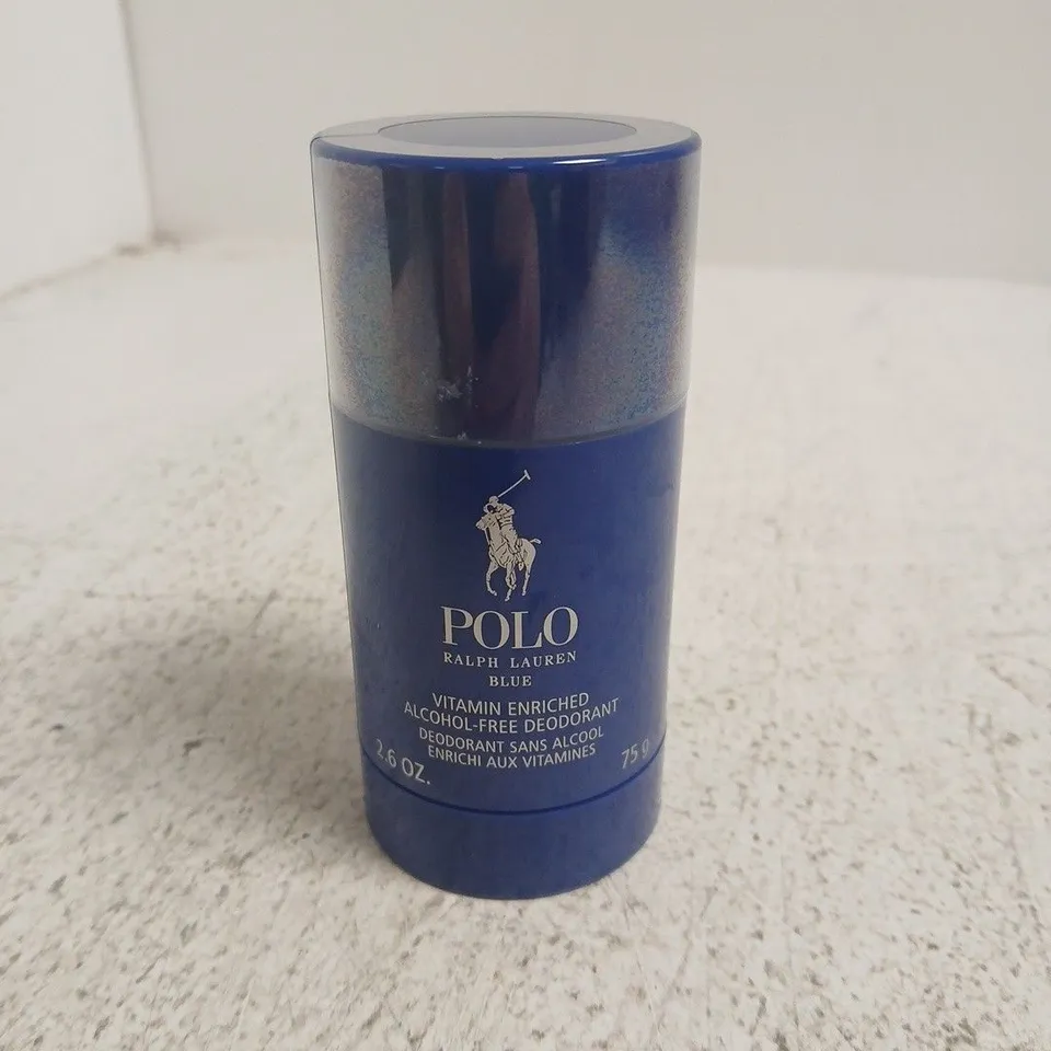POLO RALPH LAUREN BLUE DEODORANT STICK – VITAMIN ENRICHED, 75G X12 (BOXED)