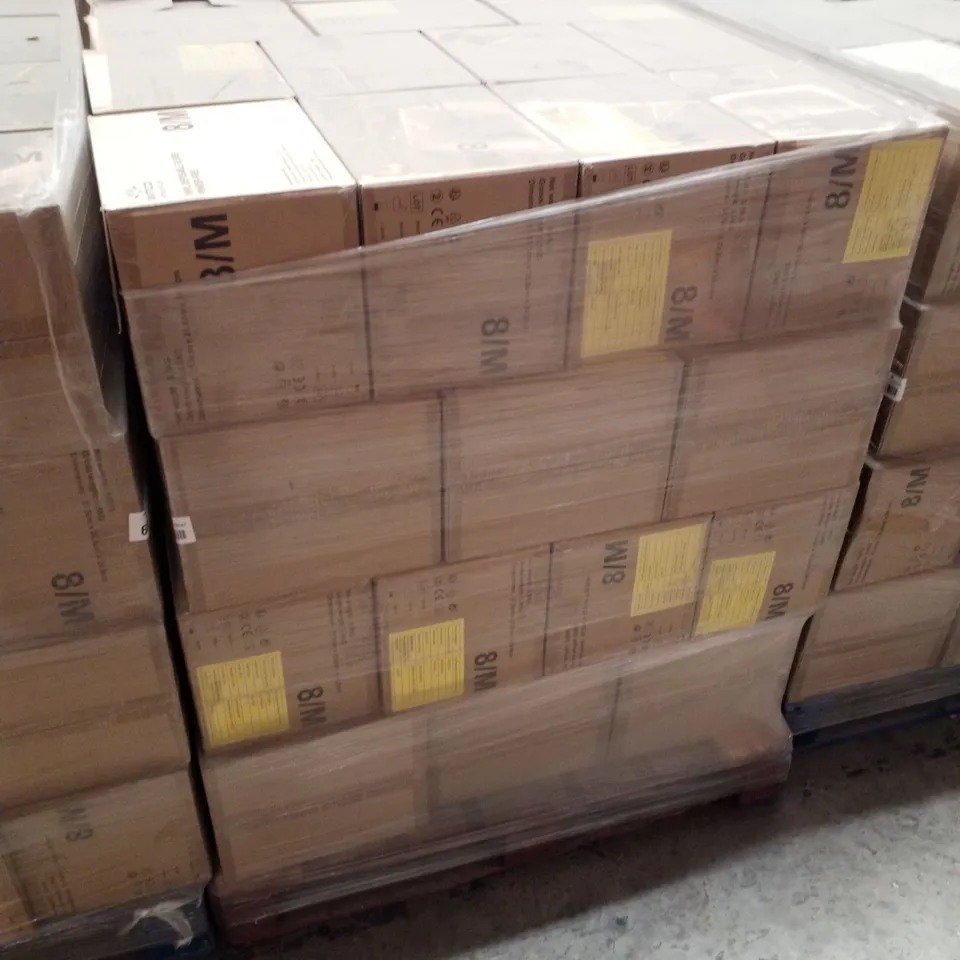 PALLET OF APPROXIMATELY 56 INTCO VINYL DISPOSABLE GLOVES 100PK BOXES - MEDIUM