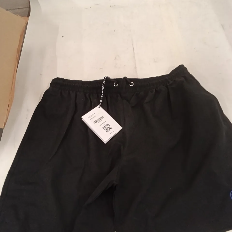 BOX TO CONTAIN BRASS MONKEY MENS SWIMMING SHORTS BLACK SIZE L APPROXIMATELY 7