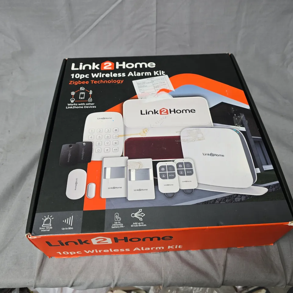 LINK2HOME 10PC WIRELESS ALARM KIT – ZIGBEE HOME SECURITY SYSTEM