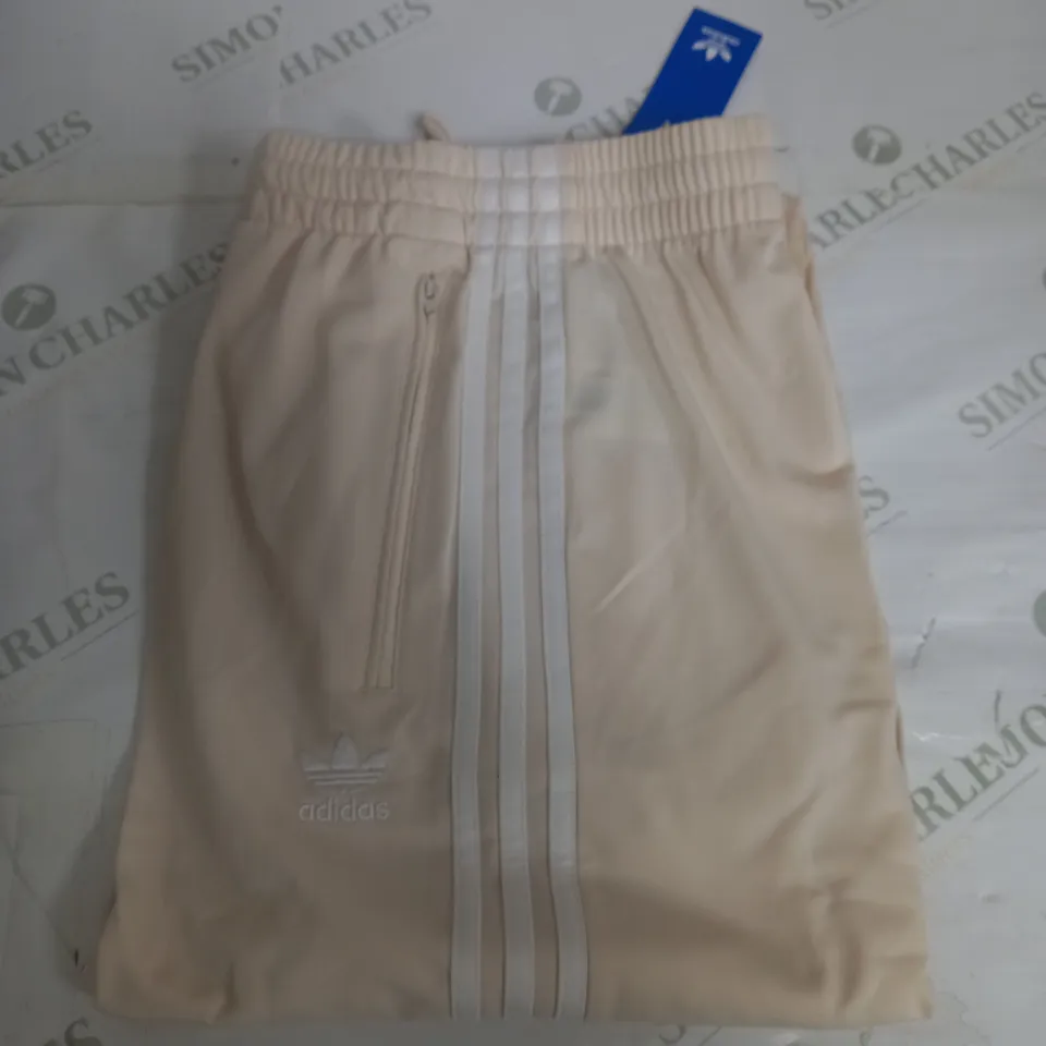 ADIDAS CREAM FIREBIRD TRACKSUIT PANTS - MEDIUM
