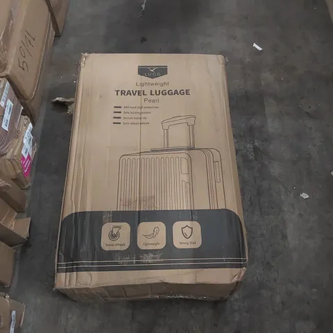 BOXED LUGG LIGHTWEIGHT TRAVEL SUITCASE