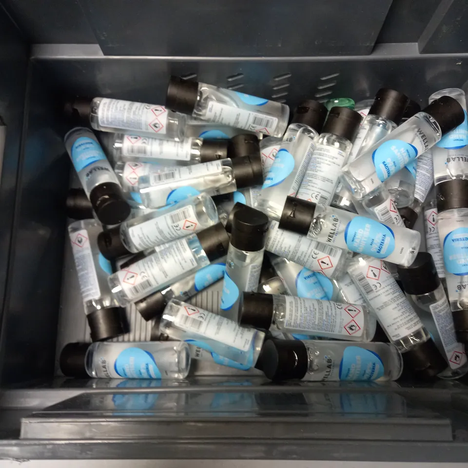APPROXIMATELY 25 WELLAB INSTANT HAND SANITISERS (50ml)