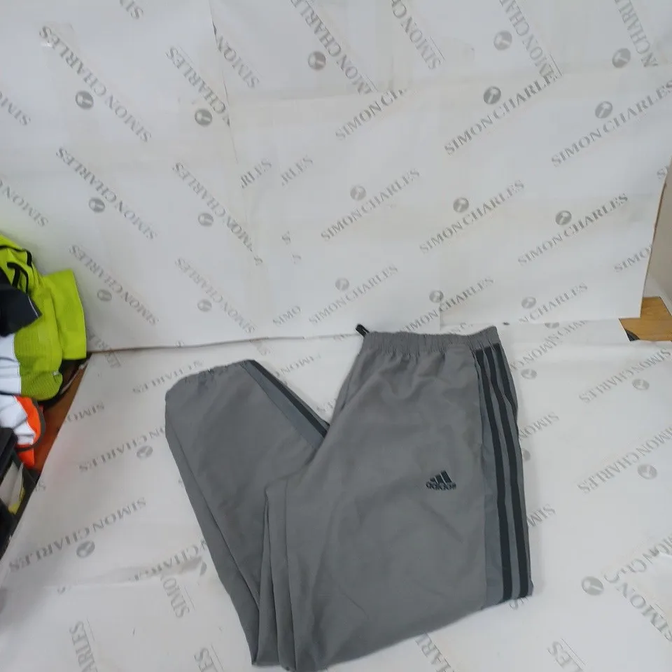 MENS ADIDAS PANTS SOFT SHELL GREY AND DARK GREY 